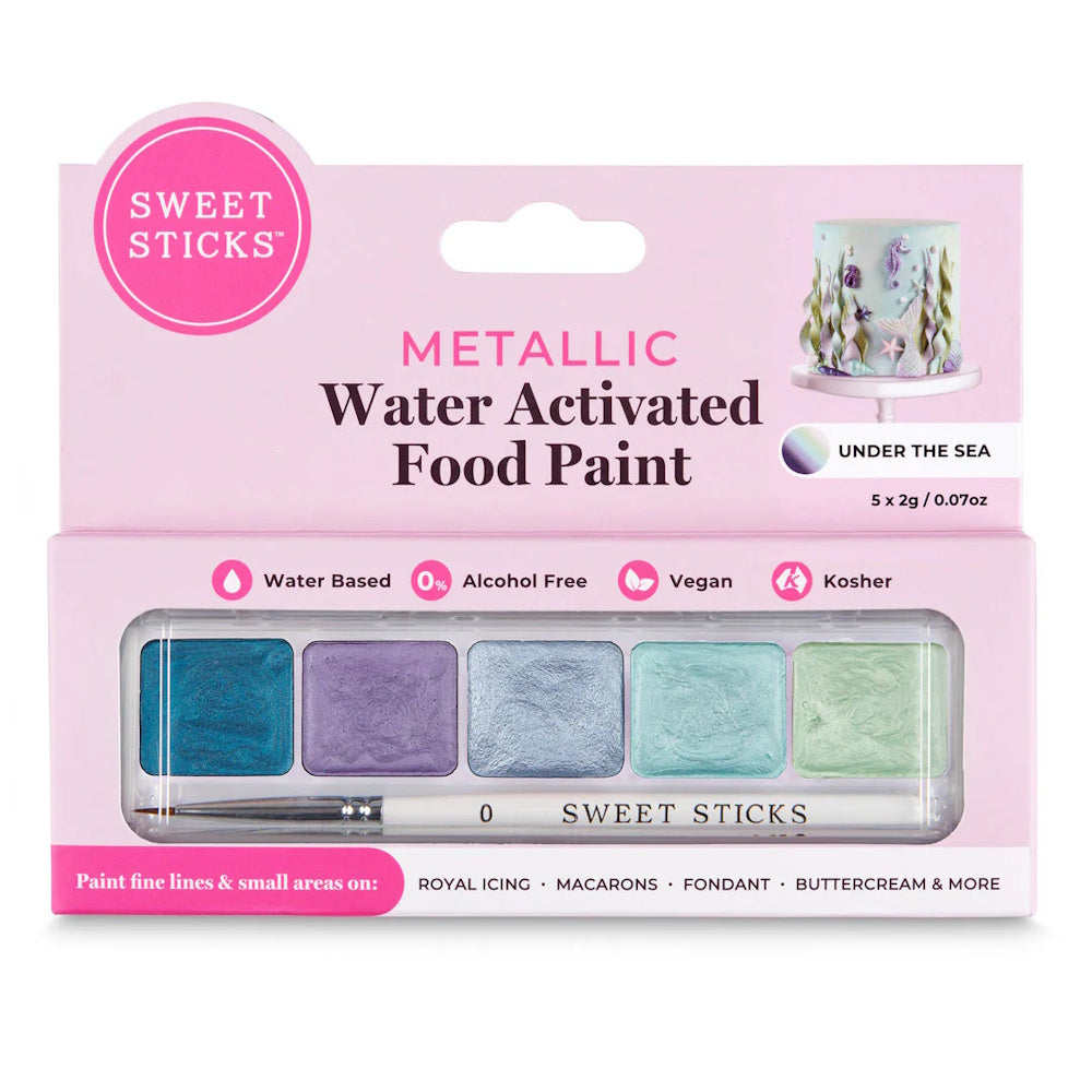 Sweet Sticks Water Activated Mini Palette - Under the Sea