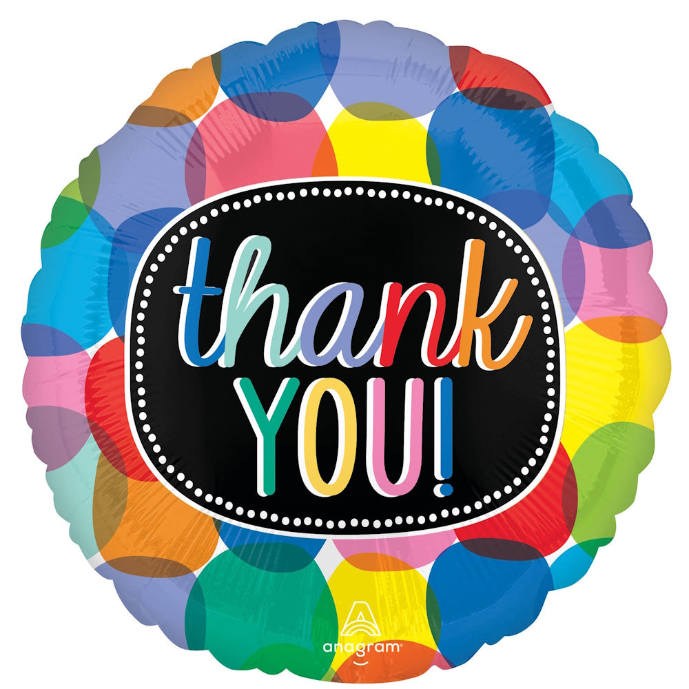 Bubbly Thank You Foil Balloon