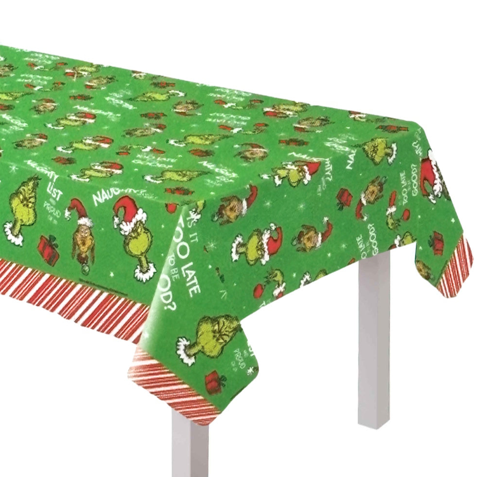 The Grinch Paper Tablecover