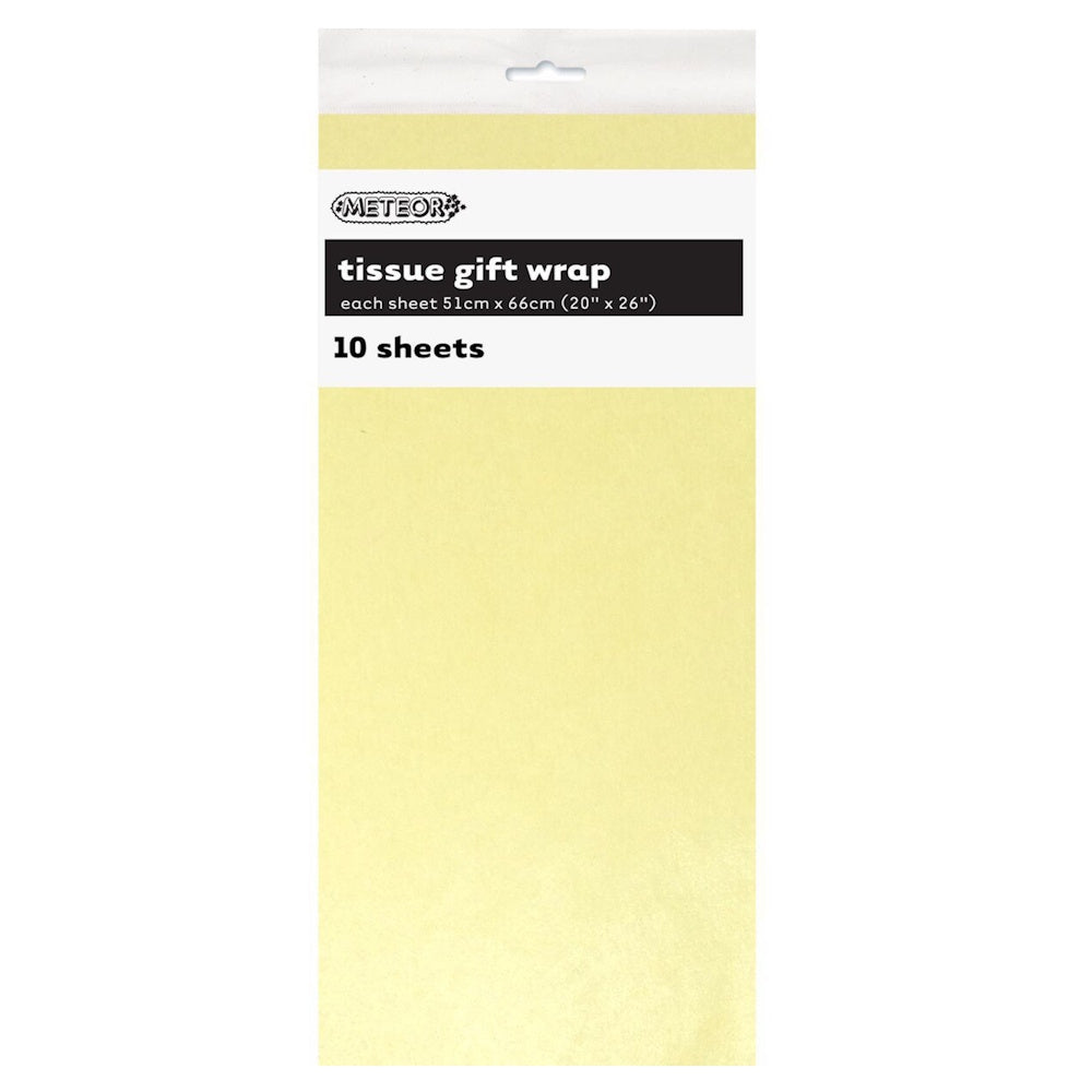 Tissue Paper Sheets 10pk - Ivory