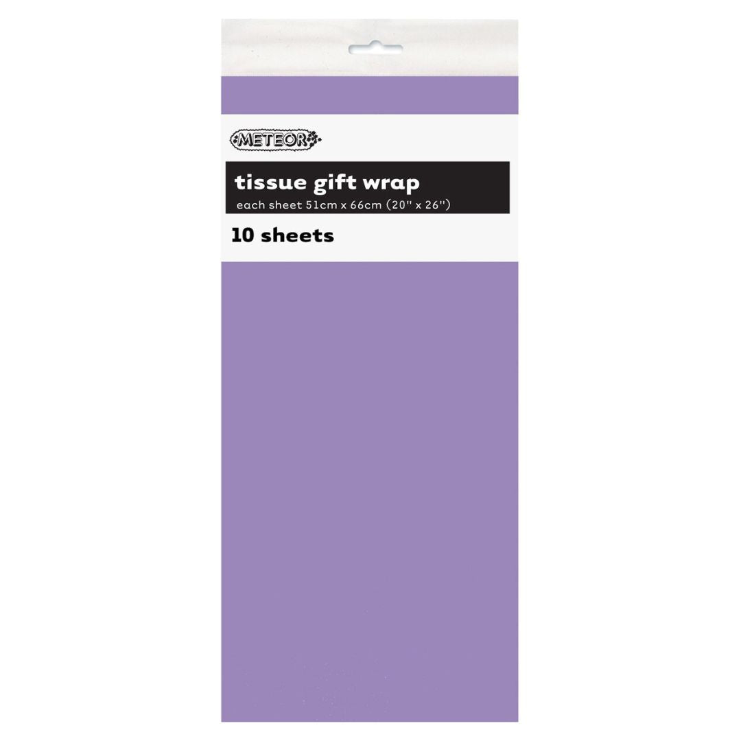 Tissue Paper Sheets 10pk - Lavender