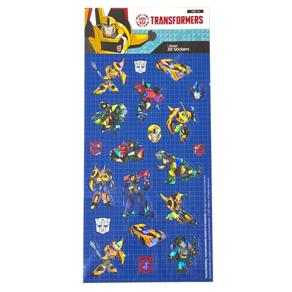 Transformers Holographic Stickers