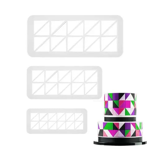 Triangle Pattern MultiCutter Set - 3pk