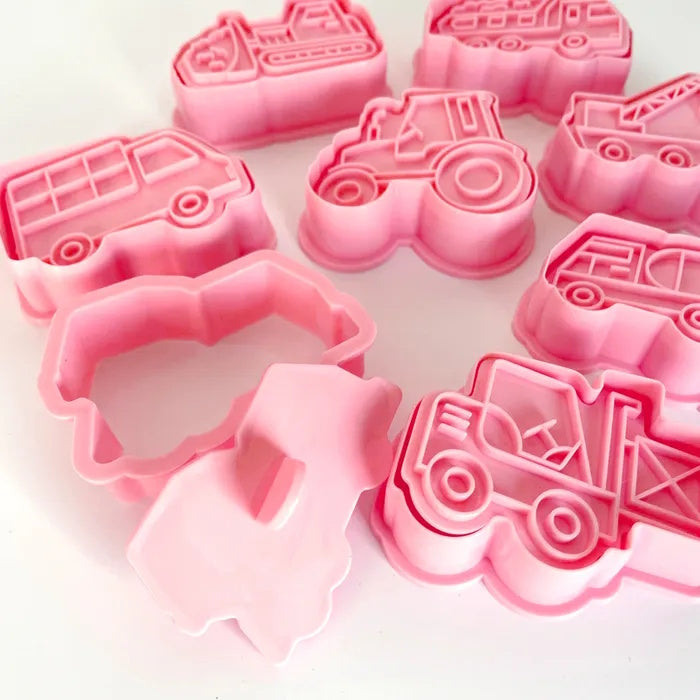 Trucks Cookie Cutter & Embosser Set
