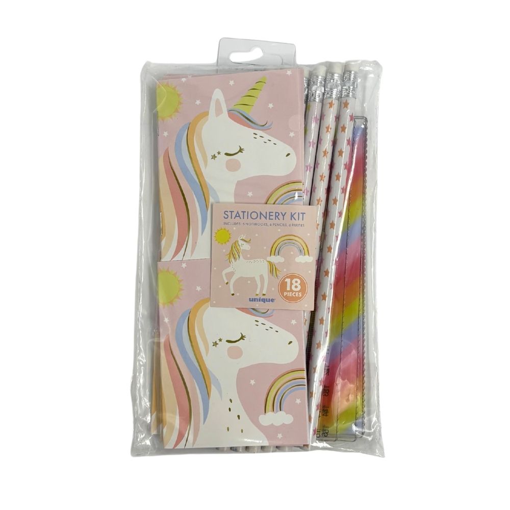 Unicorn Stationery Set 18pk