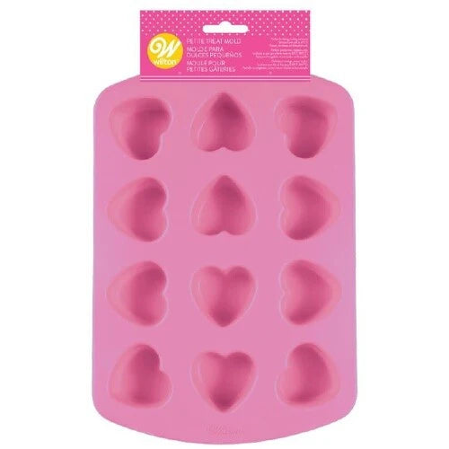 Valentines Heart Treat Mould 12cav