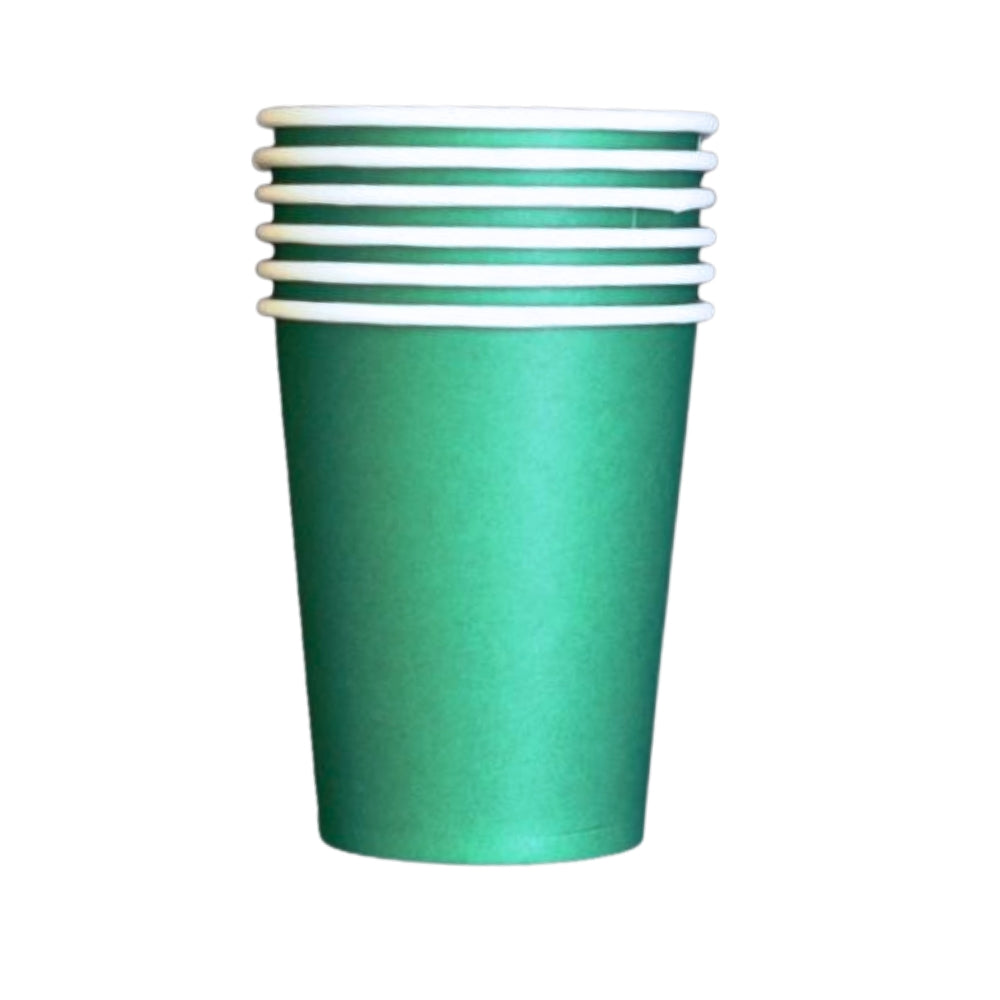 Value Party Cups 20pk - Dark Green