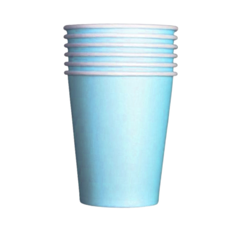 Value Party Cups 20pk - Light Blue