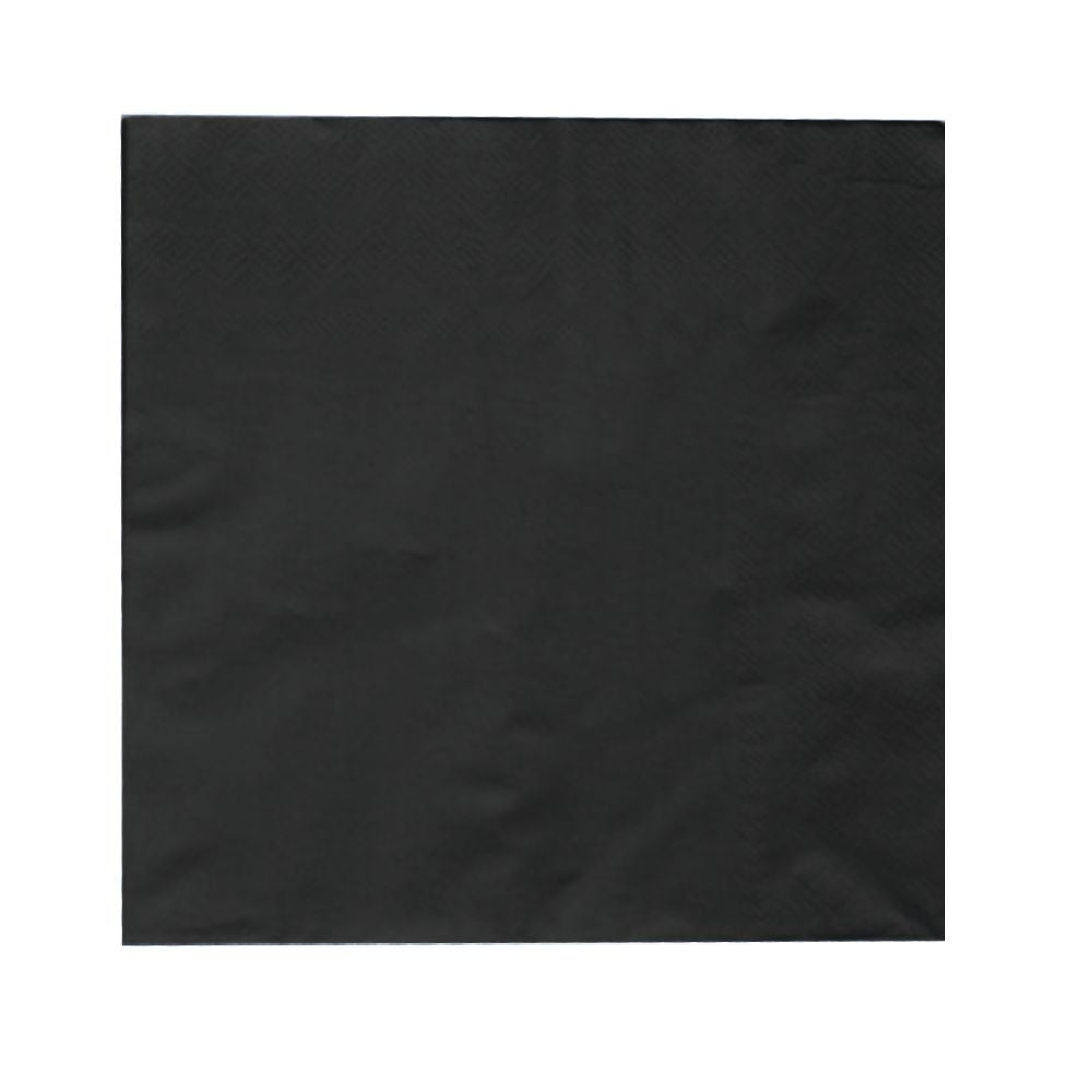 Value Lunch Napkins 30pk - Black