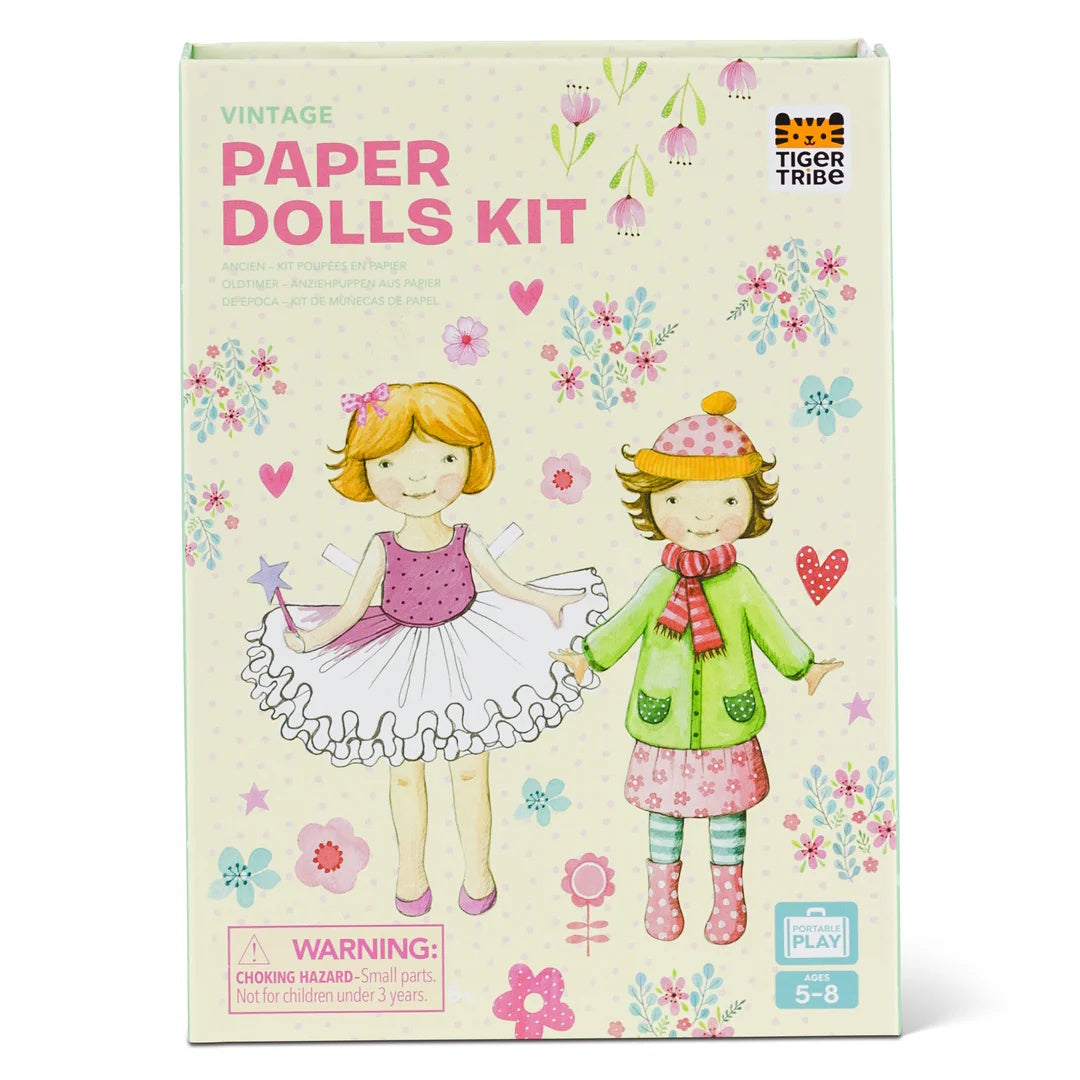 Vintage Paper Dolls Kit