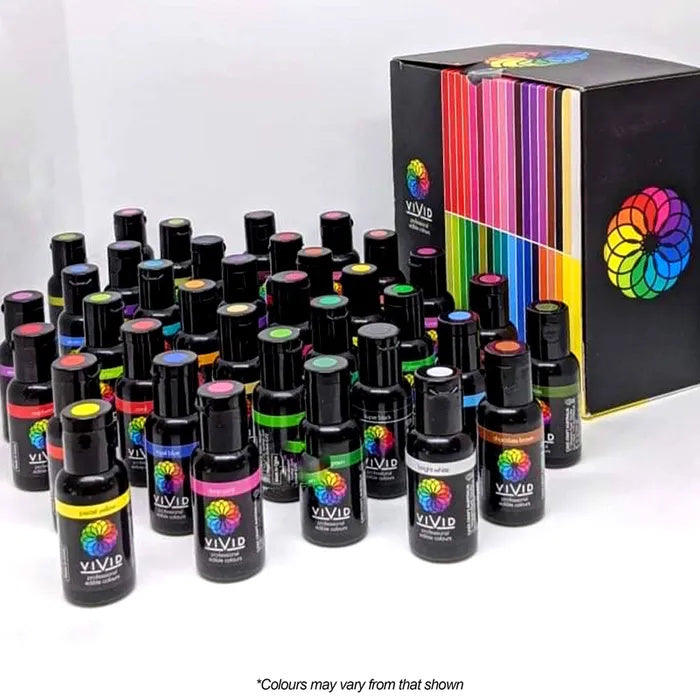 Vivid Gel Colours Complete 36 Pack