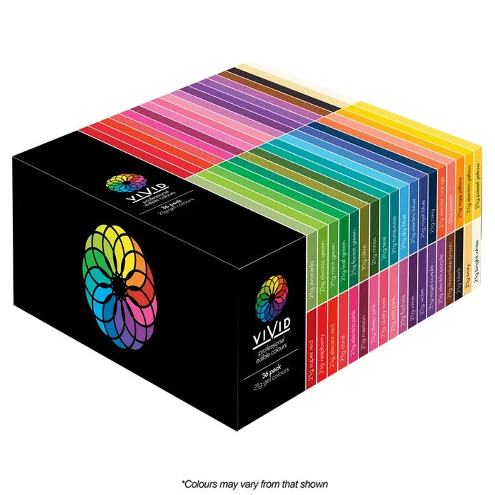 Vivid Gel Colours Complete 36 Pack