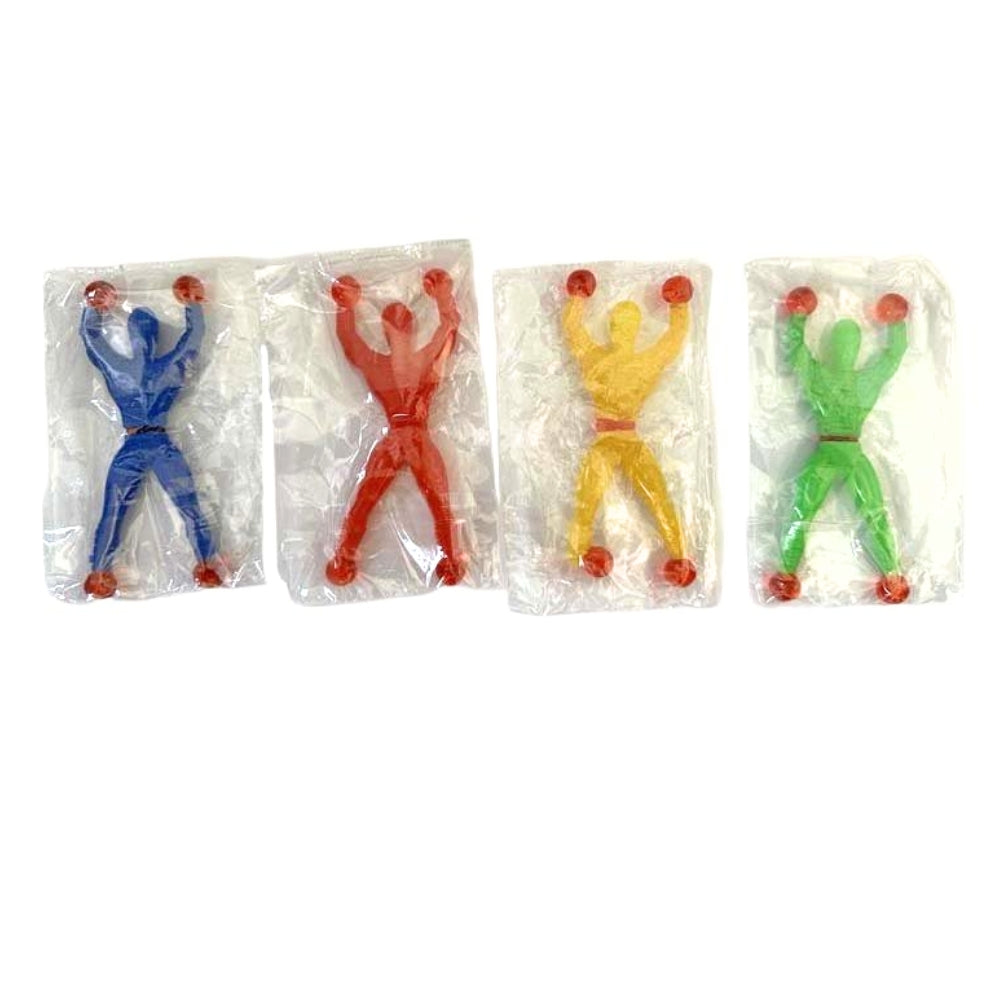 Sticky Wall Climbers Party Favours 4pk