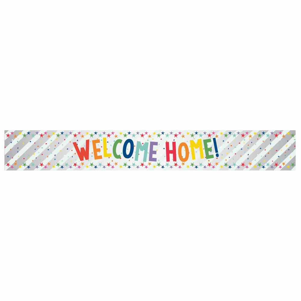 Welcome Home Foil Banner