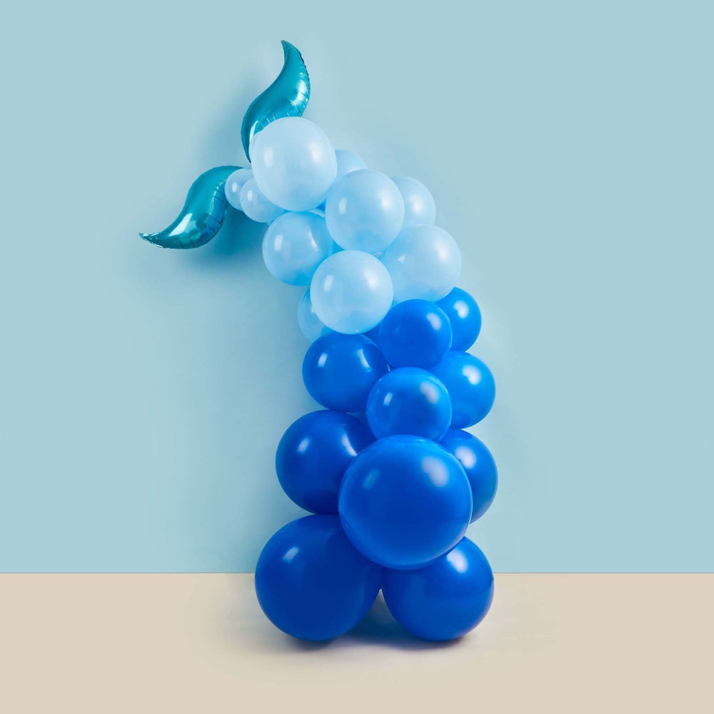 Whale of a Time Whale Tail Balloon Arch Kit