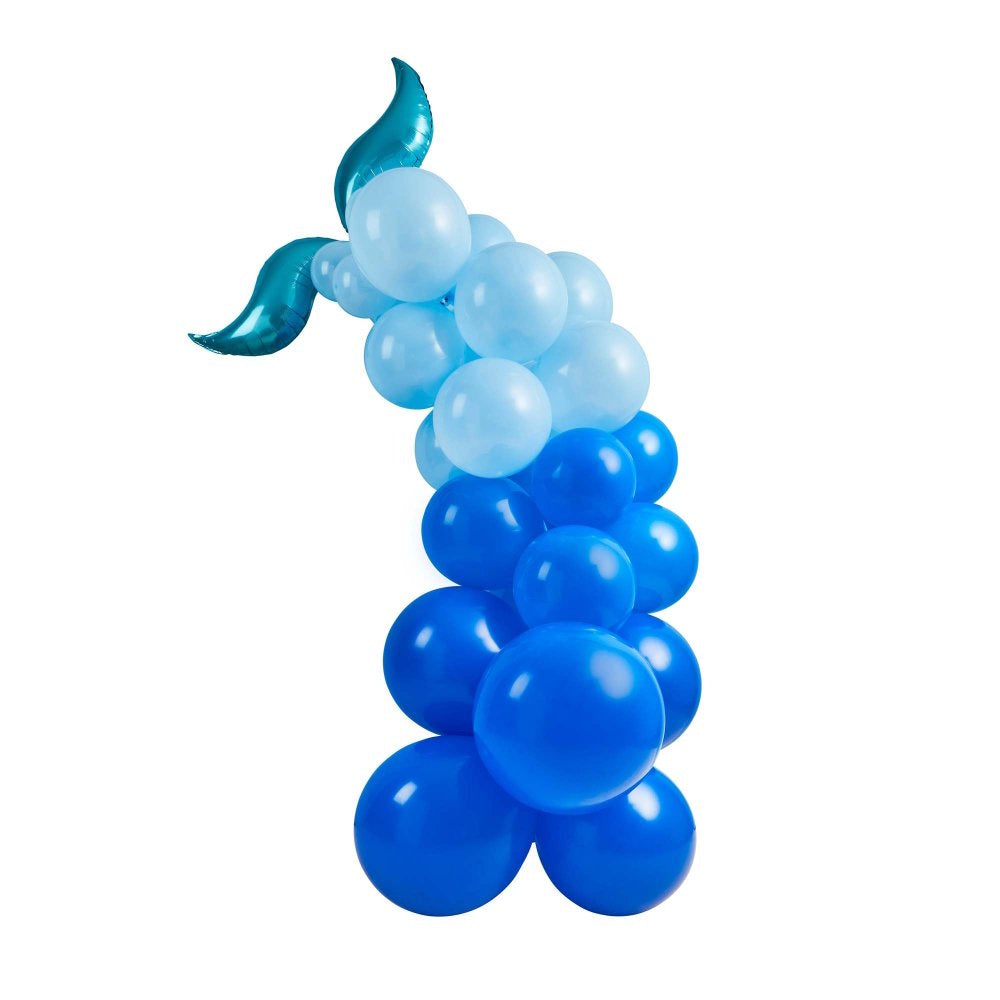 Whale of a Time Whale Tail Balloon Arch Kit