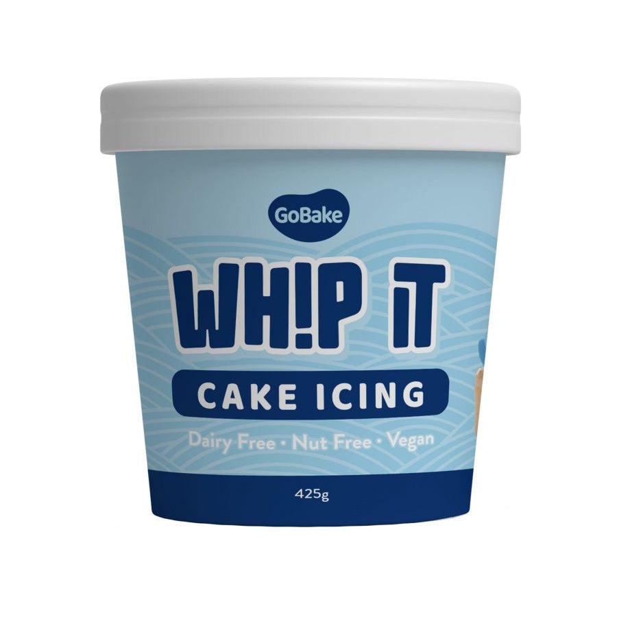 GoBake Whip It Cake Icing - Pastel Blue