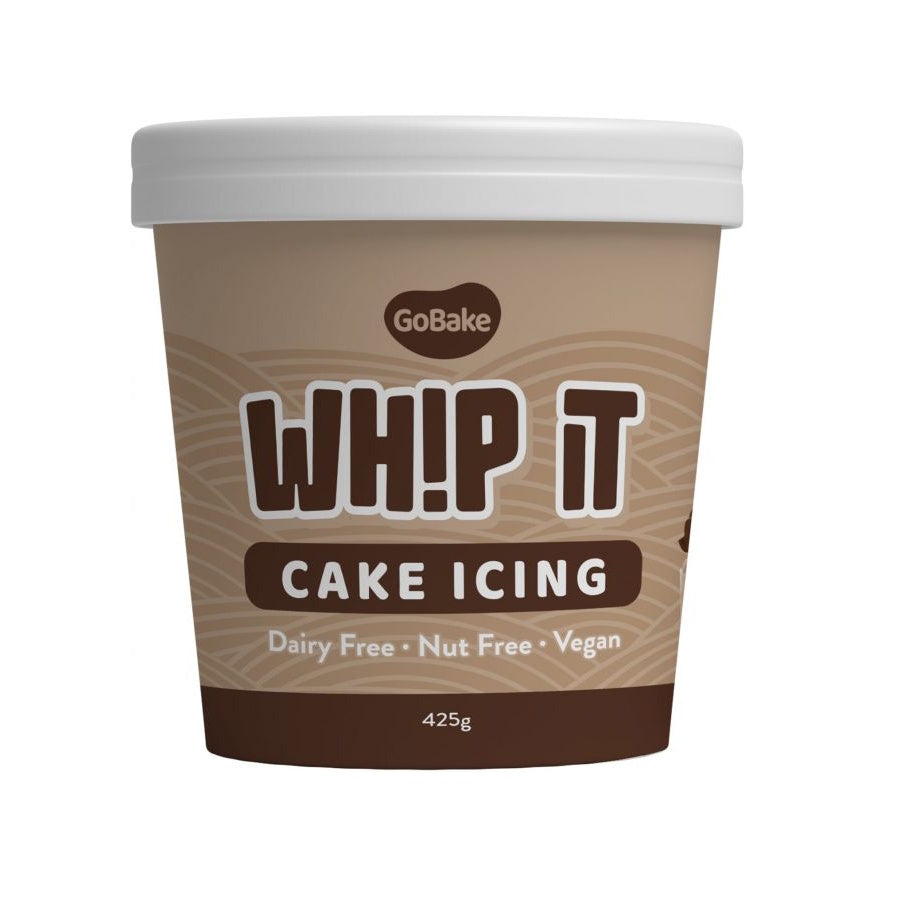 GoBake Whip It Cake Icing - Milk Choc