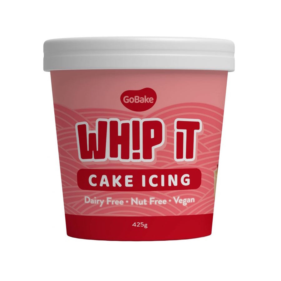GoBake Whip It Cake Icing - Bright Red