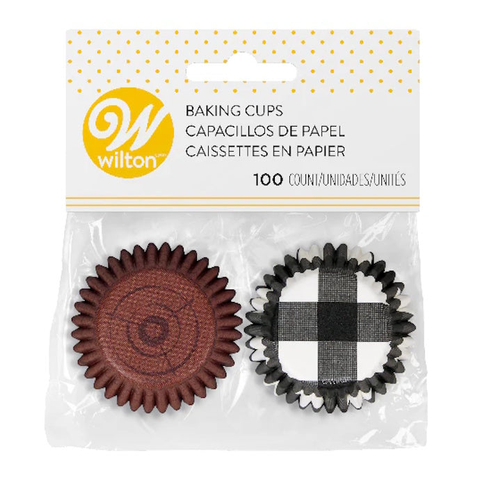 Wilton Adventurer Mini Cupcake Cases 100pk
