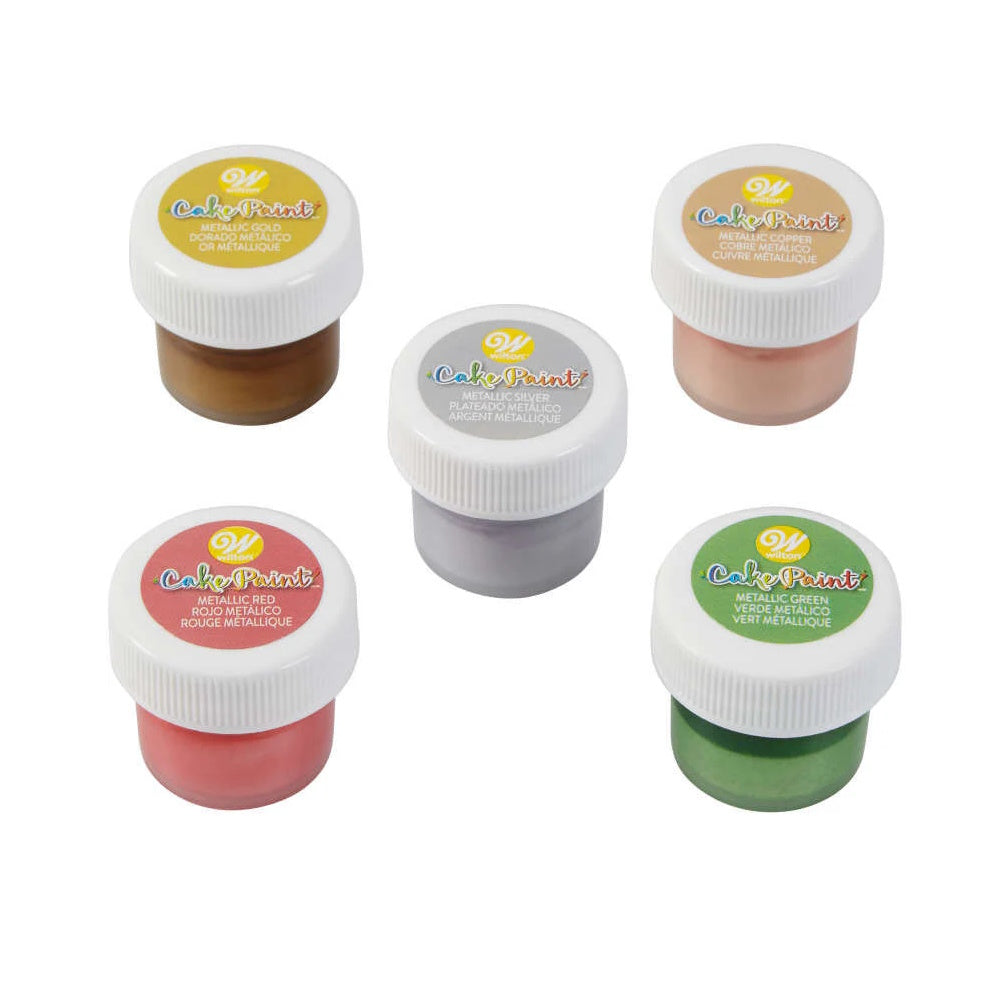 Wilton Cake Paint Set - Metallic