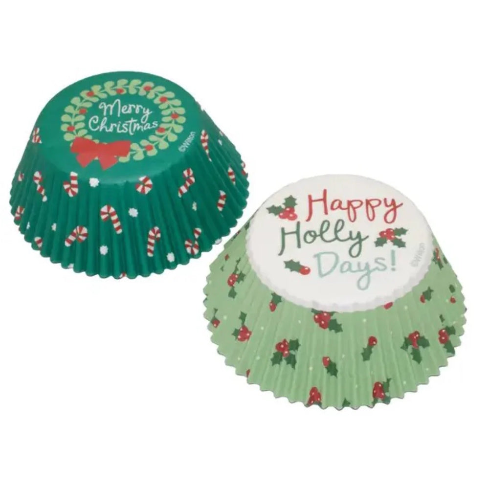 Wilton Cupcake Cases 24pk - Merry Christmas