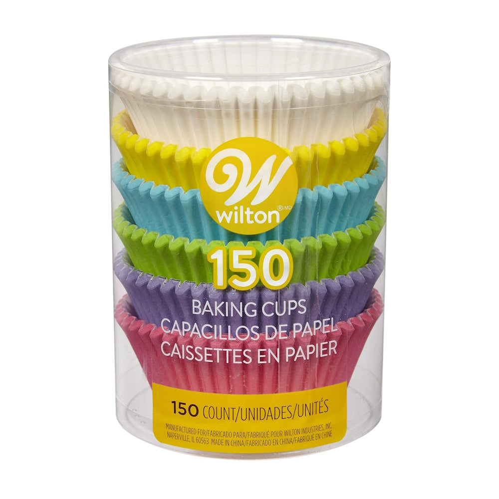 Wilton Cupcake Cases - Pastel Rainbow 150pk