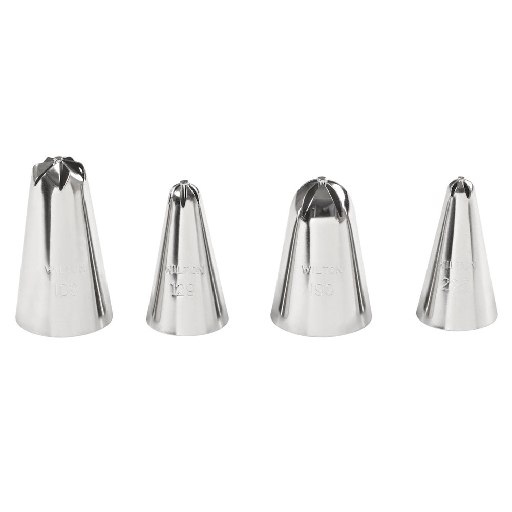 Wilton Drop Flower 4pc Tip Set