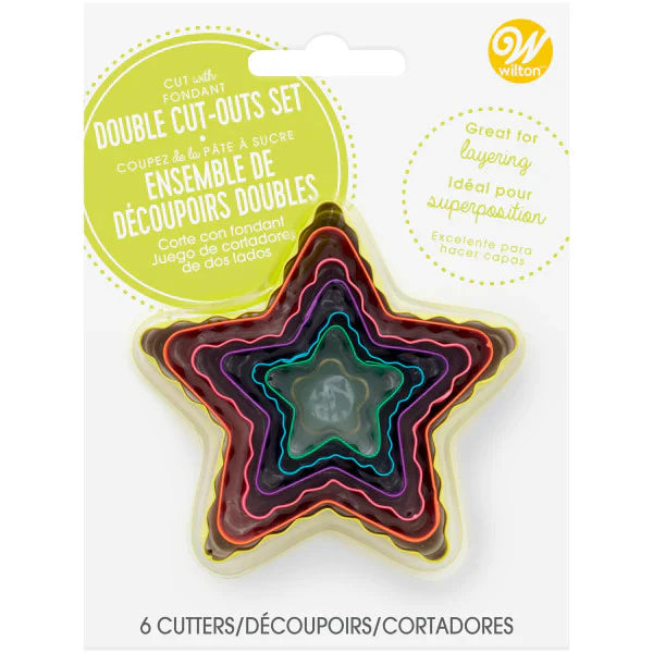 Wilton Stars Fondant Double Cut-Outs Set