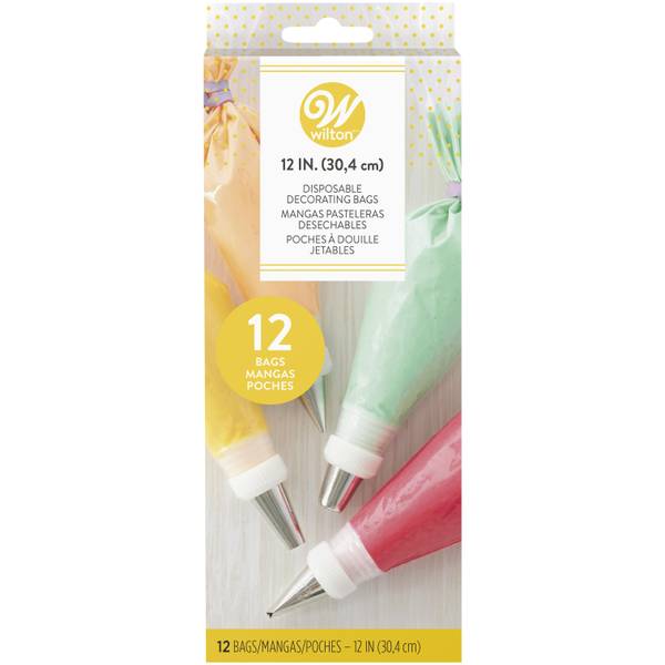 Wilton Disposable Decorating Bags 12in 12pk