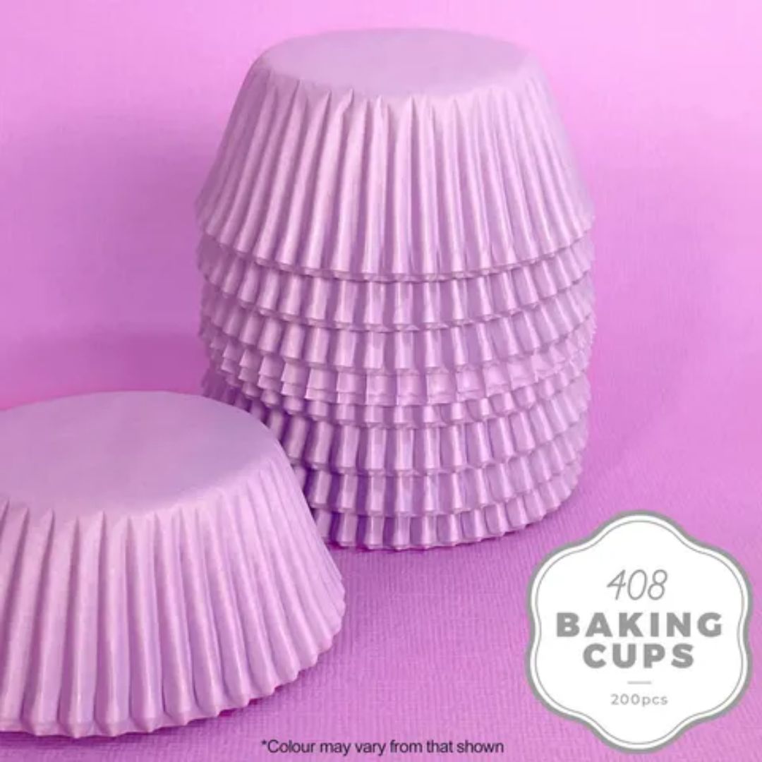 Wish Medium Cupcake Cases 200pk - Lilac