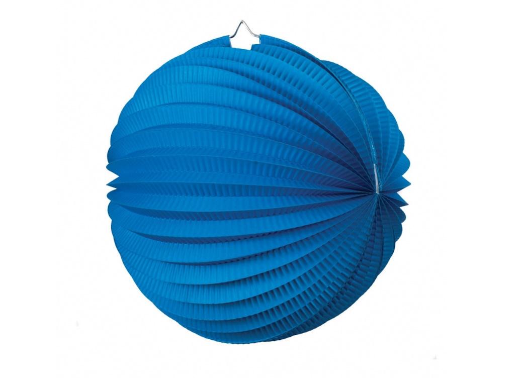 Accordion Lantern 25cm - True Blue