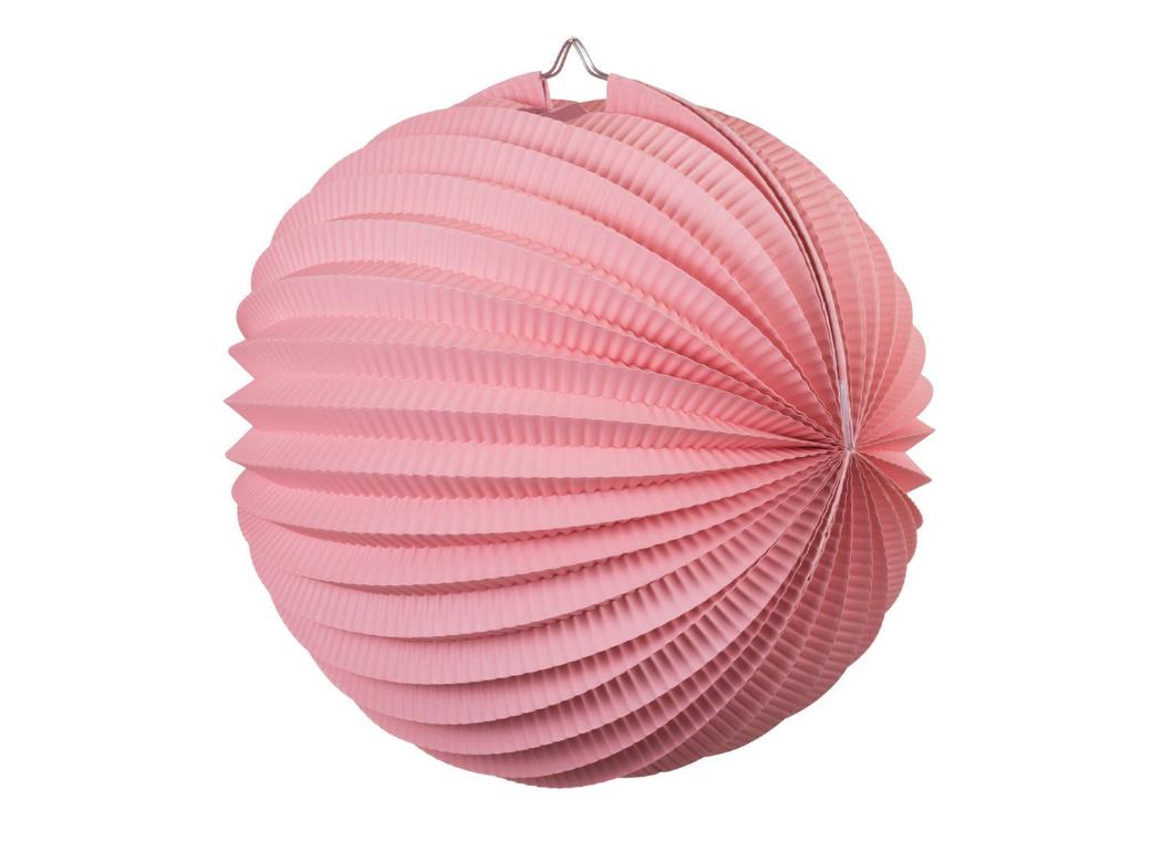 Accordion Lantern 35cm - Classic Pink