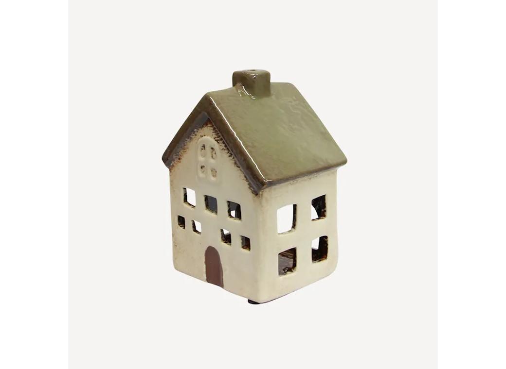 Alsace Tea Light Villa Olive Green