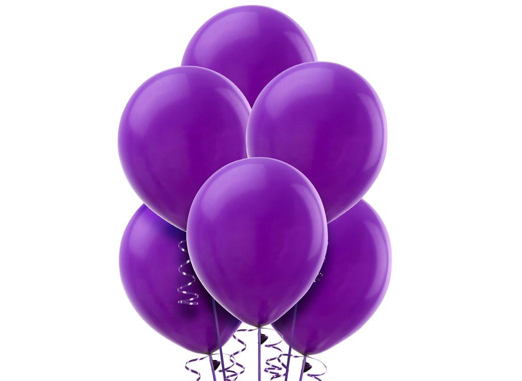 Value Balloons 15pk - Purple