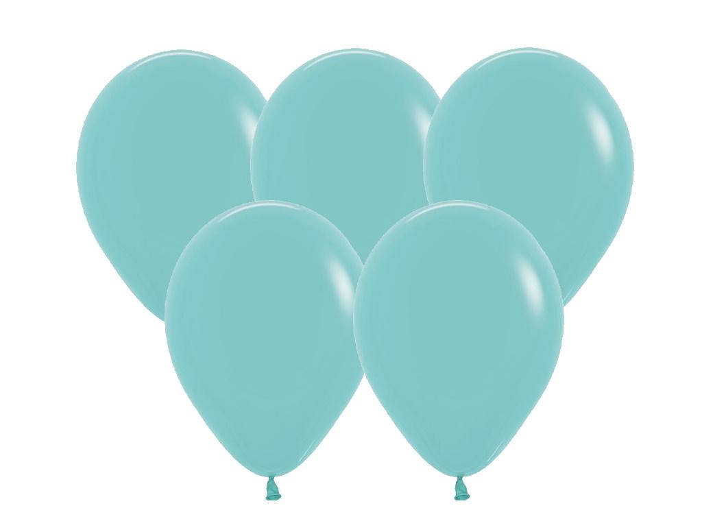 Aquamarine Balloons 25pk