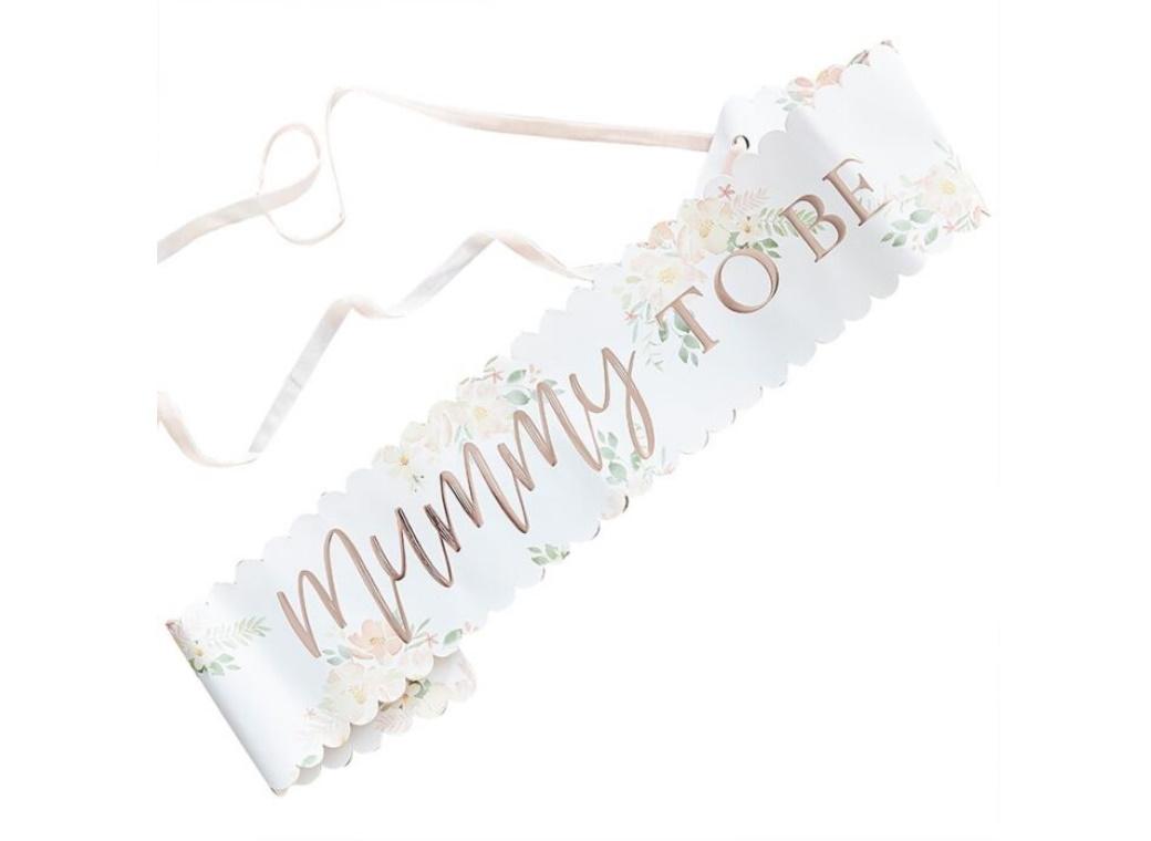 Baby in Bloom Mummy to Be Sash