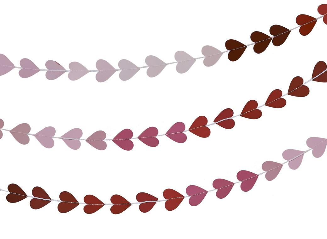 Be Mine Ombre Heart Garland