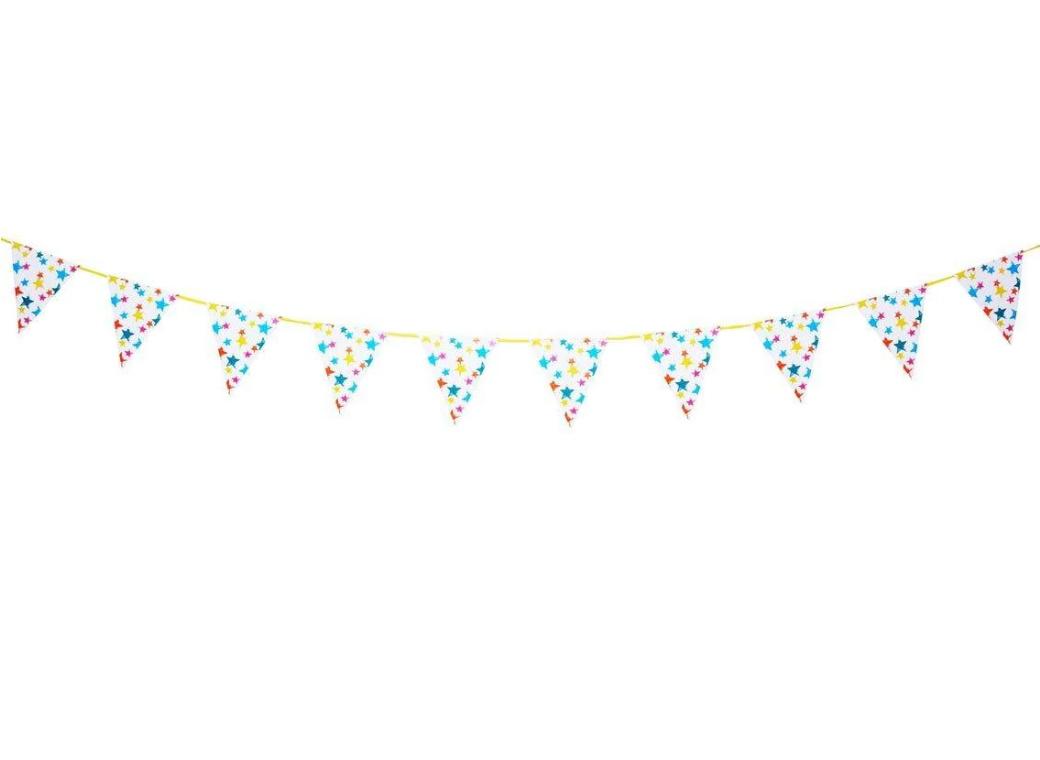 Birthday Brights Rainbow Star Bunting