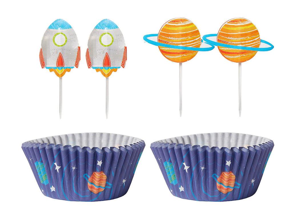 Blast Off Cupcake Decorating Kit