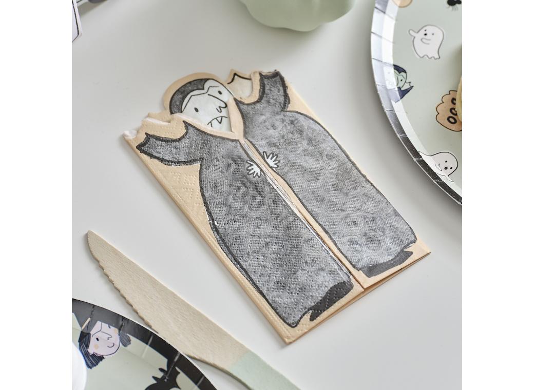 Boo Crew Vampire Napkins 16pk
