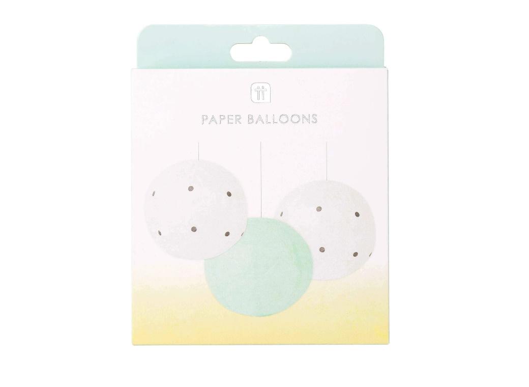 Born To Be Loved Paper Balloons 3pk