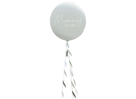 Botanical Baby 60cm Balloon with Foliage Tail