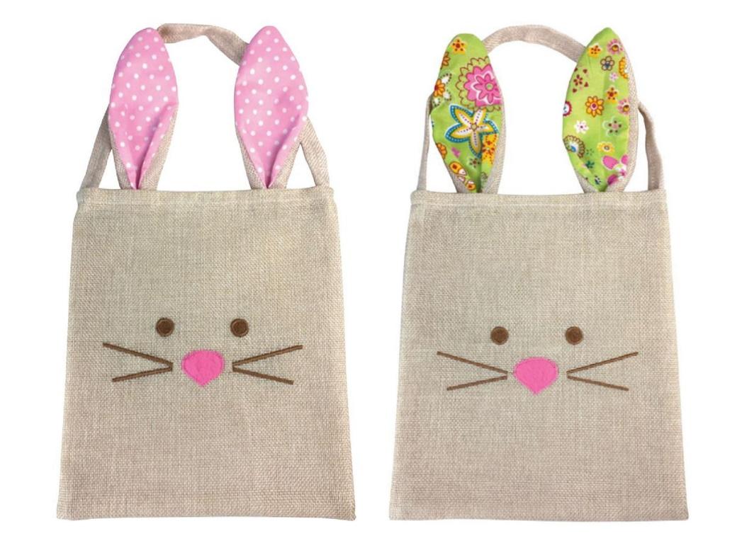 Easter Bunny Ears Canvas Bag