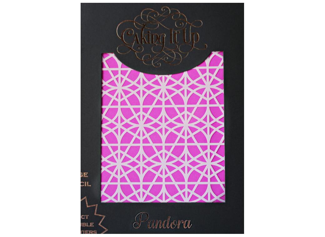 Caking It Up - Cake Stencil Pandora