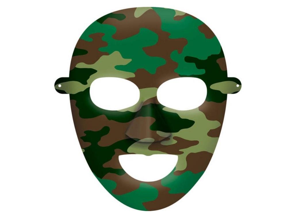 Camouflage Masks 8pk