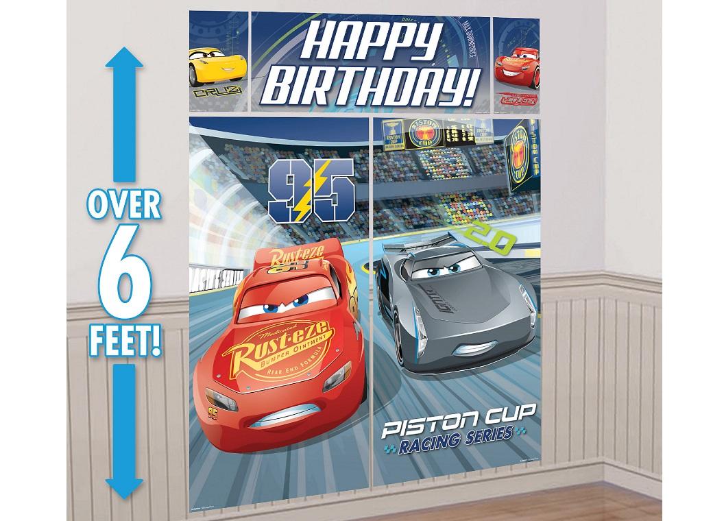 Disney Cars Wall Decorating Kit