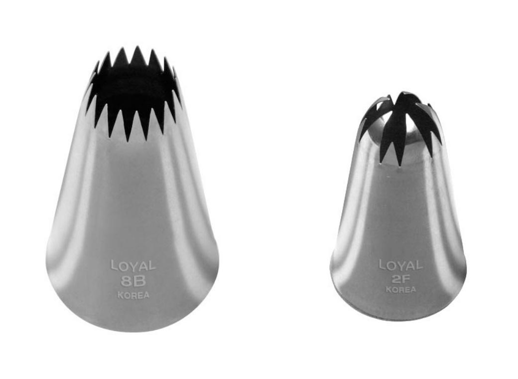 Cas Cakery Piping Tip Set 2