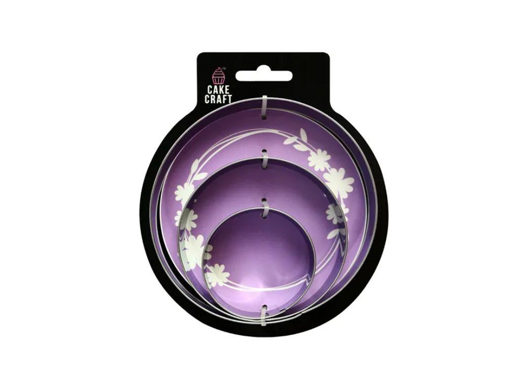 Circle Cookie Cutters Set of 3