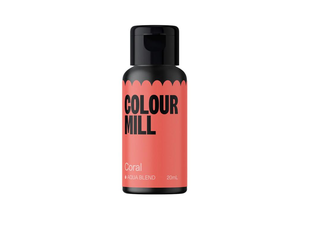 Colour Mill Aqua Blend Colouring - Coral